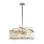 Elstead Lighting Aries 4 Light Polished Nickel with Crystal 47cm Pendant Light 