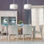 Elstead Lighting Balance White Shaded Pendant Light 