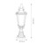 Elstead Lighting Baltimore Bronze 22cm IP44 Top Post Light 