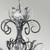 Elstead Lighting Amarilli 10 Light Black and Silver Chandelier 