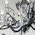 Elstead Lighting Amarilli 10 Light Black and Silver Chandelier 