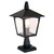 Elstead Lighting York Black Lantern IP43 Top Post Light 