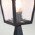 Elstead Lighting York Black Lantern IP43 Top Post Light 
