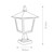 Elstead Lighting York Black Lantern IP43 Top Post Light 