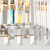 Elstead Lighting Aries 4 Light Polished Nickel with Crystal 32cm Pendant Light 