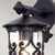 Elstead Lighting Hereford Black Cylinder Downward IP23 Wall Light 