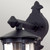 Elstead Lighting Hereford Black Cylinder Downward IP23 Wall Light 