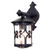 Elstead Lighting Hereford Black Cylinder Downward IP23 Wall Light 