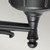Norlys Bologna Black with Clear Diffuser Upward IP54 Wall Light 