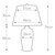 Elstead Lighting Black Birds Jar with White Shade Table Lamp 