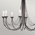 Elstead Lighting Carisbroke 8 Light Black Chandelier 
