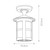 Elstead Lighting Hereford Black Cylinder IP23 Flush Ceiling Light 
