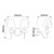 Elstead Lighting Armand 2 Light Aged Brass with Black Wall Light 