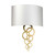 Elstead Lighting Curtis 2 Light Antique Brass Wall Light 