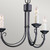 Elstead Lighting Chartwell 3 Light Black Chandelier 