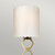 Elstead Lighting Clark Antique Brass 19cm Wall Light 