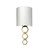 Elstead Lighting Clark Antique Brass 19cm Wall Light 