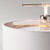 Elstead Lighting Balance White and Nickel with Shade Table Lamp 