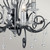 Elstead Lighting Amarilli 5 Light Black and Silver Chandelier 