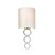 Elstead Lighting Clark Polished Chrome 19cm Wall Light 