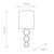 Elstead Lighting Clark Polished Chrome 19cm Wall Light 