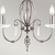 Elstead Lighting Aegean 3 Light Polished Nickel Chandelier Pendant Light 
