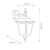 Elstead Lighting Chapel Mini Black Downward Outdoor Wall Light 