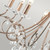 Elstead Lighting Christina 8 Light Silver Gold Chandelier 