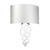 Elstead Lighting Curtis 2 Light Polished Chrome Wall Light 