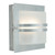 Norlys Bern Galvanised with Frosted Diffuser IP54 Wall Light 