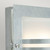 Norlys Bern Galvanised with Frosted Diffuser IP54 Wall Light 