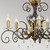 Elstead Lighting Amarilli 5 Light Bronze and Gold Chandelier 