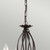 Elstead Lighting Artisan 3 Light Black Chandelier 
