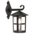 Elstead Lighting Hereford Black Cylinder 20cm IP23 Wall Light 