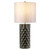 Elstead Lighting Barbican Graphite with Silver Shade Table Lamp 