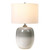 Elstead Lighting Chalk Farm Grey with Ivory Shade Table Lamp 