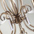 Elstead Lighting Aegean 5 Light Aged Brass Chandelier Pendant Light 