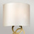 Elstead Lighting Curtis Antique Brass Wall Light 