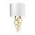 Elstead Lighting Curtis Antique Brass Wall Light 