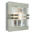 Bern Stainless Steel with Clear Diffuser IP54 Wall Light