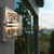 Norlys Bern Stainless Steel with Clear Diffuser IP54 Wall Light 