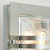 Norlys Bern Stainless Steel with Clear Diffuser IP54 Wall Light 