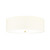 Flambeau Fletcher 7 Light Aged Brass 75cm Shaded Flush Ceiling Light 