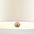 Flambeau Fletcher 7 Light Aged Brass 75cm Shaded Flush Ceiling Light 