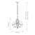 Elstead Lighting Artisan 5 Light Aged Brass Chandelier 