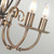 Elstead Lighting Artisan 5 Light Aged Brass Chandelier 