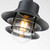 Elstead Lighting Copenhagen Black IP44 Pendant Light 