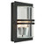 Basel Black with Clear Diffuser IP54 Wall Light