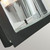 Norlys Basel Black with Clear Diffuser IP54 Wall Light 