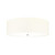 Flambeau Fletcher 7 Light Polished Chrome 75cm Shaded Flush Ceiling Light 